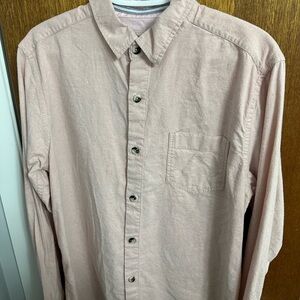 Light pink button up